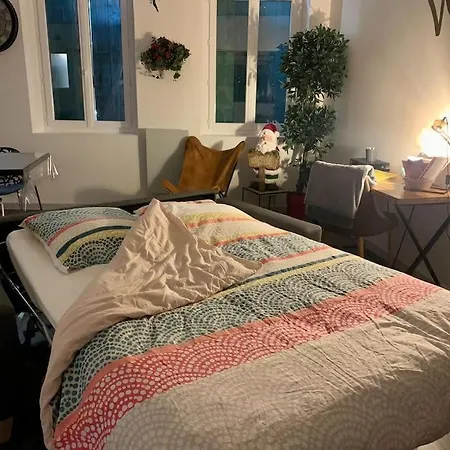 Loft Casa Wi Hyper Centre - Parking-clim شقة بيربينيو