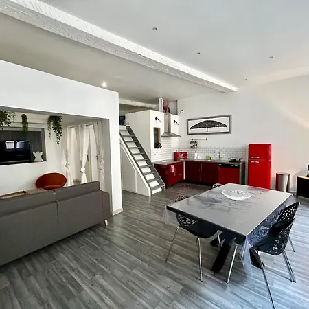 Apartmán Loft Casa Wi Hyper Centre - Parking-clim